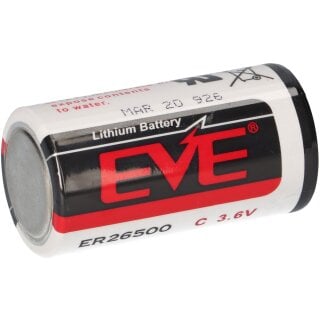 EVE ER26500 ER 26500 C 3.6V 8500mAh Li-SOCI2