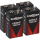 4x Kraftmax Lithium 9V Block Hochleistungs- Batterien für Rauchmelder Feuermelder