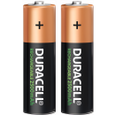 2x Duracell PreCharged AA Mignon Akku 1,2V 2,5Ah NiMH