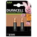 2x Duracell PreCharged AAA Micro Akku 1,2V 900mAh