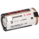 EVE Lithium Batterie ER26500M C 3.6V 6000 mAh Li-SOCI2 U...