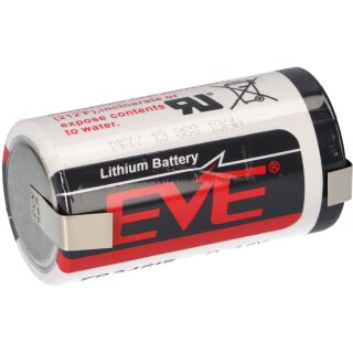 EVE Lithium Batterie ER34615 D 3.6V 19000 mAh Li-SOCI2 LFZ U