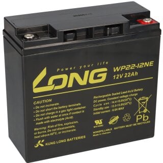 Kung Long Akku 12V 22A kompatibel Weidezäune WP22-12NE