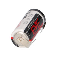 EVE ER14335 Lithium Batterie 3,6V 1650mAh – 2/3 AA &nd