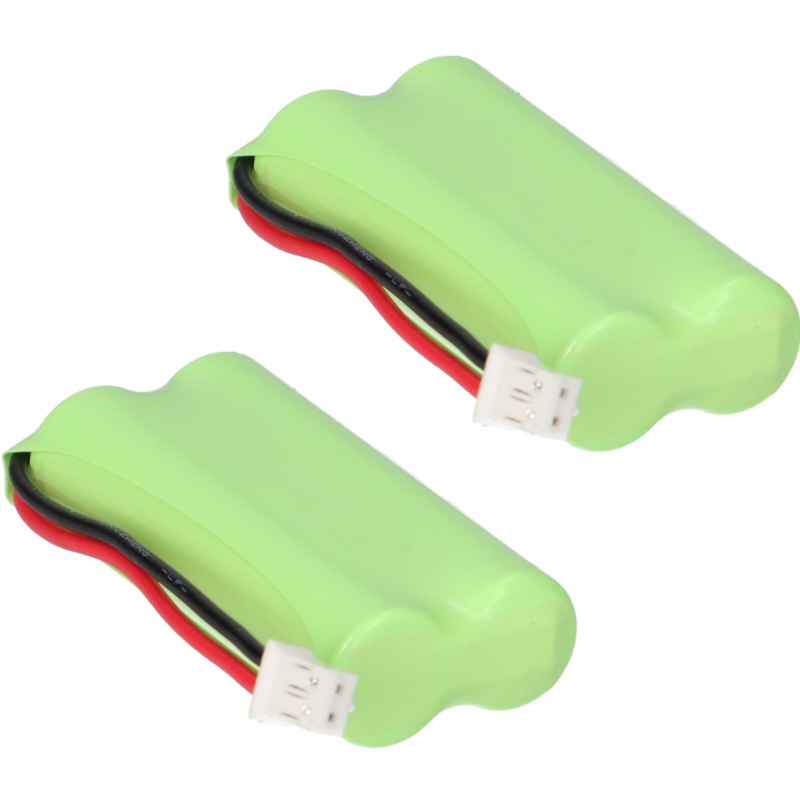 2x Akku kompatibel Siemens A120 / A140 Gigaset 700mAh 2.4V