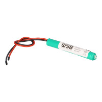 Notleuchtenakku 3,6V 500mAh NiMH L1x3 – 20 cm Kabel 6