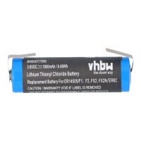 Pufferbatterie 3,6V 1800mAh Li-M gallery 22_2nd
