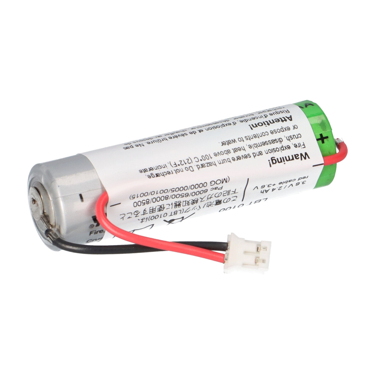 Lithium Batterie für Dräger Pac 6x00/8x00 REF 8326856 8326186 – 3,6 V 2,4 Ah