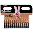 12x Duracell MN2400 Plus Power Micro AAA Batterie 1,5V