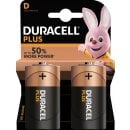 2x Duracell MN1300 Plus Power Mono D Batterie Akku 1,5V