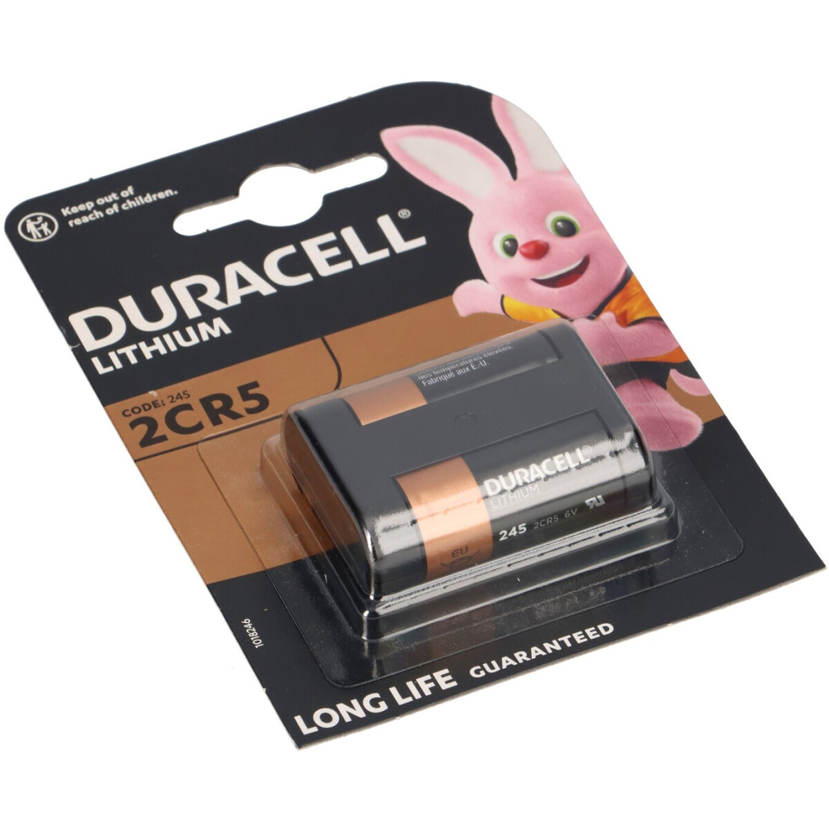 Duracell Photobatterie 2CR5 Ultra Lithium 6V 1400mAh
