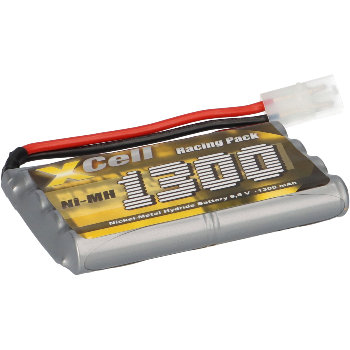 XCell RC-Pack 9,6V / 1300mAh - L4x2 Tamiya-Stecker Zelle AA RACING PACK