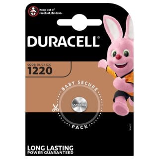 Duracell Lithium-Knopfzelle CR1220 Lithium 3V / 35mAh