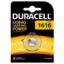 Duracell Lithium-Knopfzelle CR1616 Lithium 3V / 45mAh