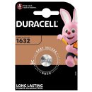 Duracell Lithium-Knopfzelle CR1632 Lithium Batterie 3V