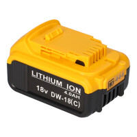 Werkzeug-Akku für DeWalt DCD740 DCB180 LiIon – 18