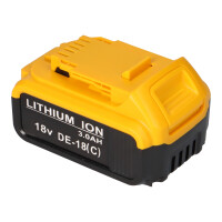 Werkzeug-Akku für DeWalt DCD740 DCB180 LiIon – 18