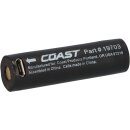 Coast Ersatzakku für HP5R/A22R Li-Poly 3,7V / 650mAh...