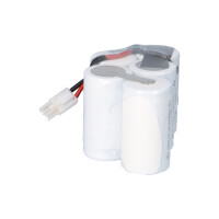 Notleuchtenakku 6V 4500mAh NiCd F2x3 HT | Tamiya-Stecker 3
