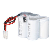 Notleuchtenakku 6V 4500mAh NiCd F2x3 HT | Tamiya-Stecker 6