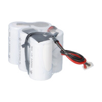 Notleuchtenakku 6V 4500mAh NiCd F2x3 HT | Tamiya-Stecker 7