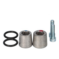 2x Poladapter M5-Innengewinde 5 mm auf DIN-Autopol – p