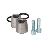 2x Poladapter M5-Innengewinde 5 mm auf DIN-Autopol – p