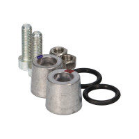 2x Poladapter M6-Innengewinde 6 mm auf DIN-Autopol – p