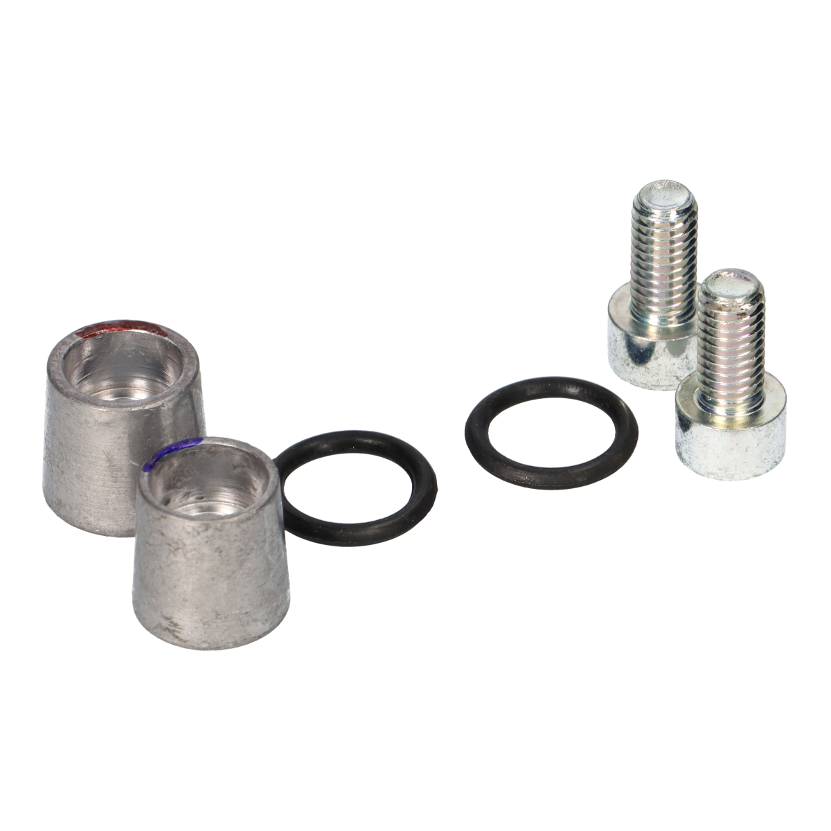 Poladapterset M8-Innengewinde 8mm auf Rundpol Autopol 2 Stück