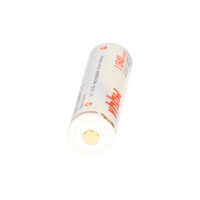 Akku-Zelle 3,7V 3,2Ah Li-Ion passend für 18650 mit Micr