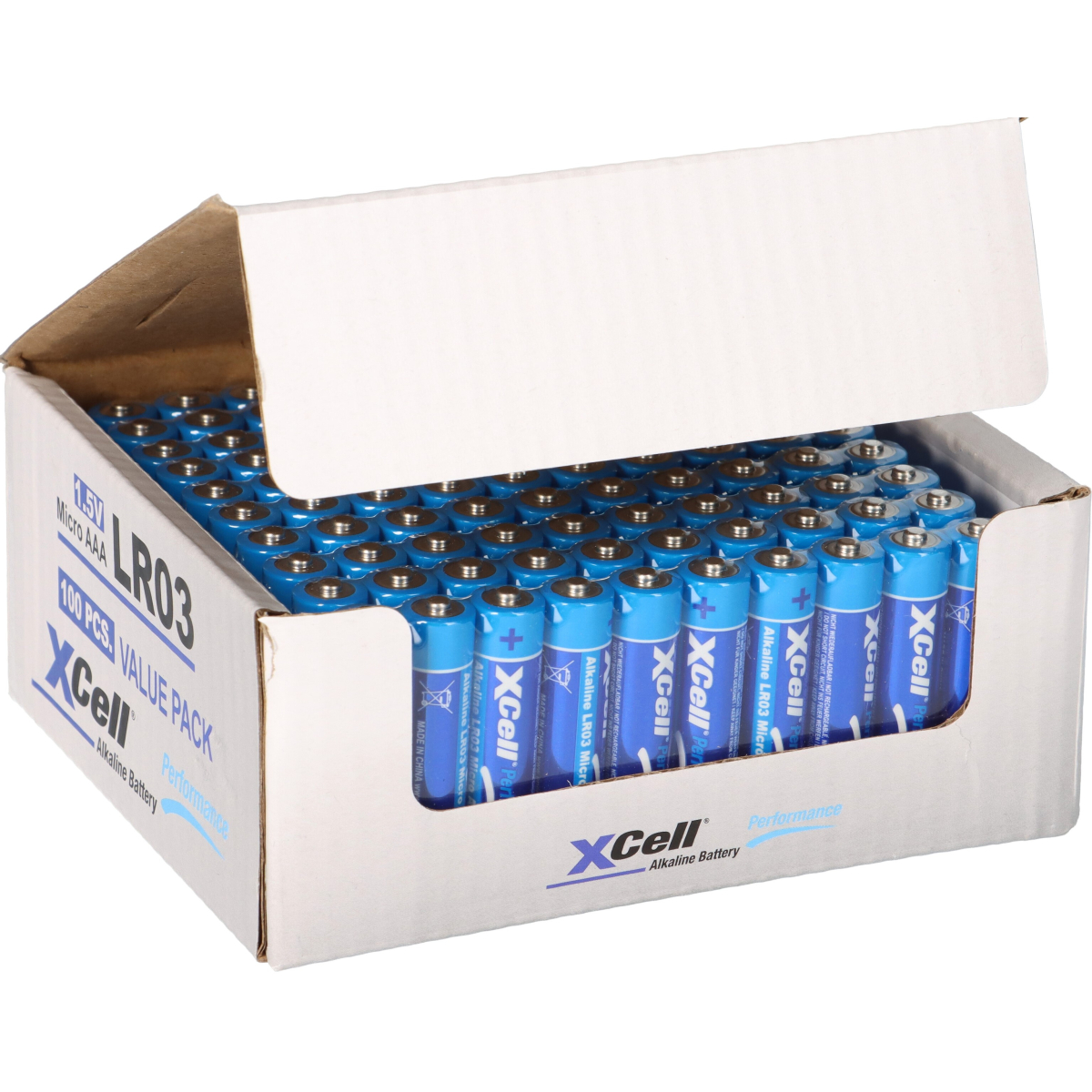 100er Box XCell AAA Micro Super Alkaline 1,5V Batterie