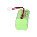 4,8V 800mAh AAA Ni-MH F2x2 Notleuchten Akkupack Kabel und Stecker