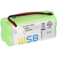 4,8V 800mAh AAA Ni-MH F2x2 Notleuchten A gallery