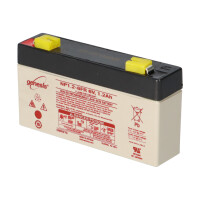 EnerSys Genesis NP1.2-6 AGM-Bleiakku 6V 1,2Ah – Faston