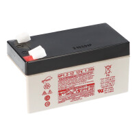 Enersys Genesys NP1.2-12 12V 1,2Ah 4,8mm Faston AGM Akku 1