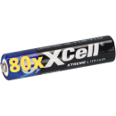 80x XTREME Lithium Batterie AAA Micro FR03 L92 XCell 4er Blister