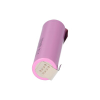 Samsung ICR 18650 26MJ 2600 mAh 3,6 Volt m. Lötfahne U 