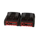 2x Bosch Akku 18V 2,0 Ah GBA Professional für blaue Serie