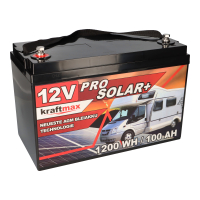 Kraftmax Industrial Pro Bleiakku 12V 100Ah Solar Akku AGM Ho