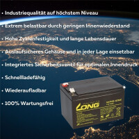 Mach1 48V 15Ah Akkusatz mit Tasche – 4× WP15-12S