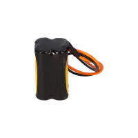 Notleuchten-Akku 4,8V 800mAh NiCd F2x2 AA / Mignon 4