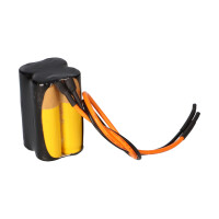 Notleuchten-Akku 4,8V 800mAh NiCd F2x2 AA / Mignon 7