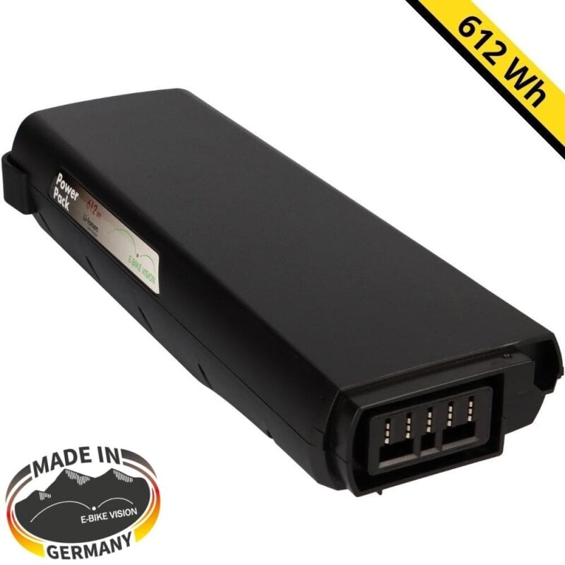 E-Bike Akku 36V 612Wh kompatibel Bosch Gepäckträger 400Wh 0275007505 0 275 007 505
