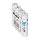 4x XCell Micro AAA Akku Ni-MH 1,2V 1150mAh