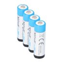 4x XCell Mignon AA Akku Ni-MH 1,2V 2900mAh