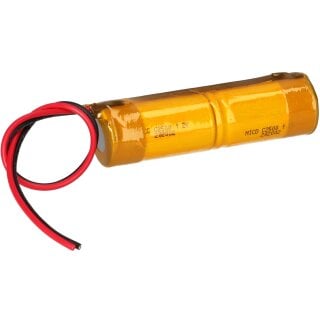 Akkupack 2,4V 2000mAh NiCd Notleuchten HT 20cm Kabel Stange L21NICD2000