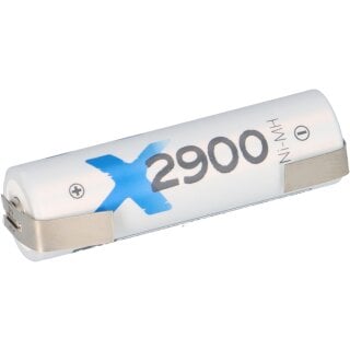 XCell Mignon AA Akku Ni-MH 1,2V 2900mAh U Lötfahne