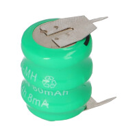Akku-Zelle 3,6V 80mAh Ni-MH – 3 Pins, 3-Pin-Anschluss 