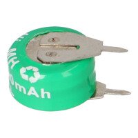 NiMH Akkupack 2/V15H kompatible Bauform - 2,4V 20mAh - 2-Pin