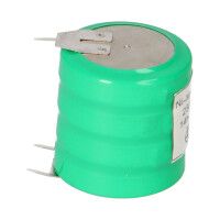 Akku-Zelle 4,8V 250mAh Ni-MH – V250H, 3er Pin, 3-Pin-A